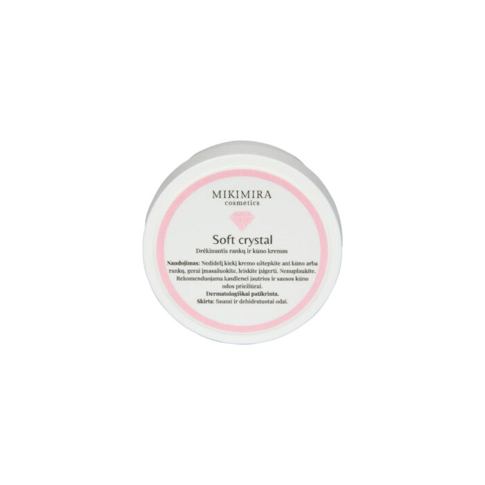 Mėginukas rankų ir kūno kremas „Soft crystal“